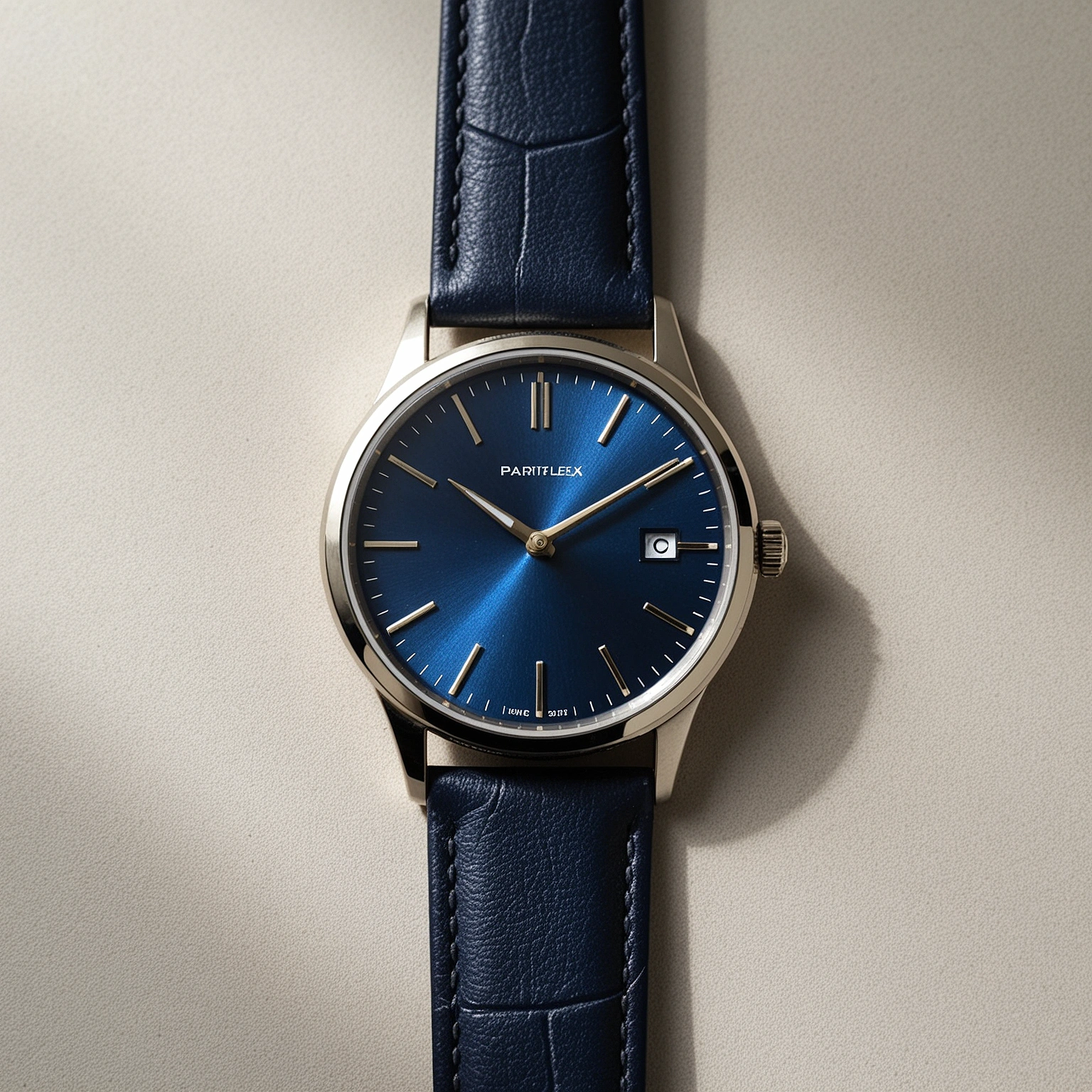 Atelier Côte Moonphase — moon aperture at six on sunray dial