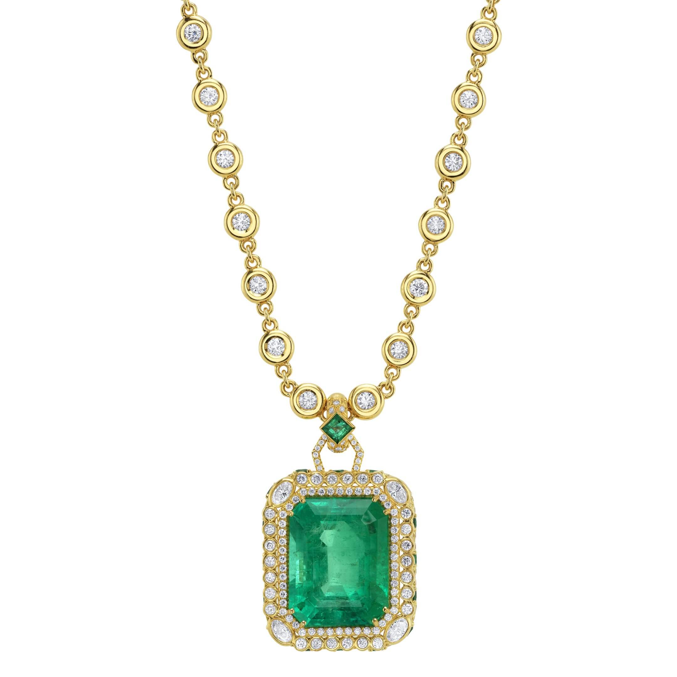 Forest Pendant — front view