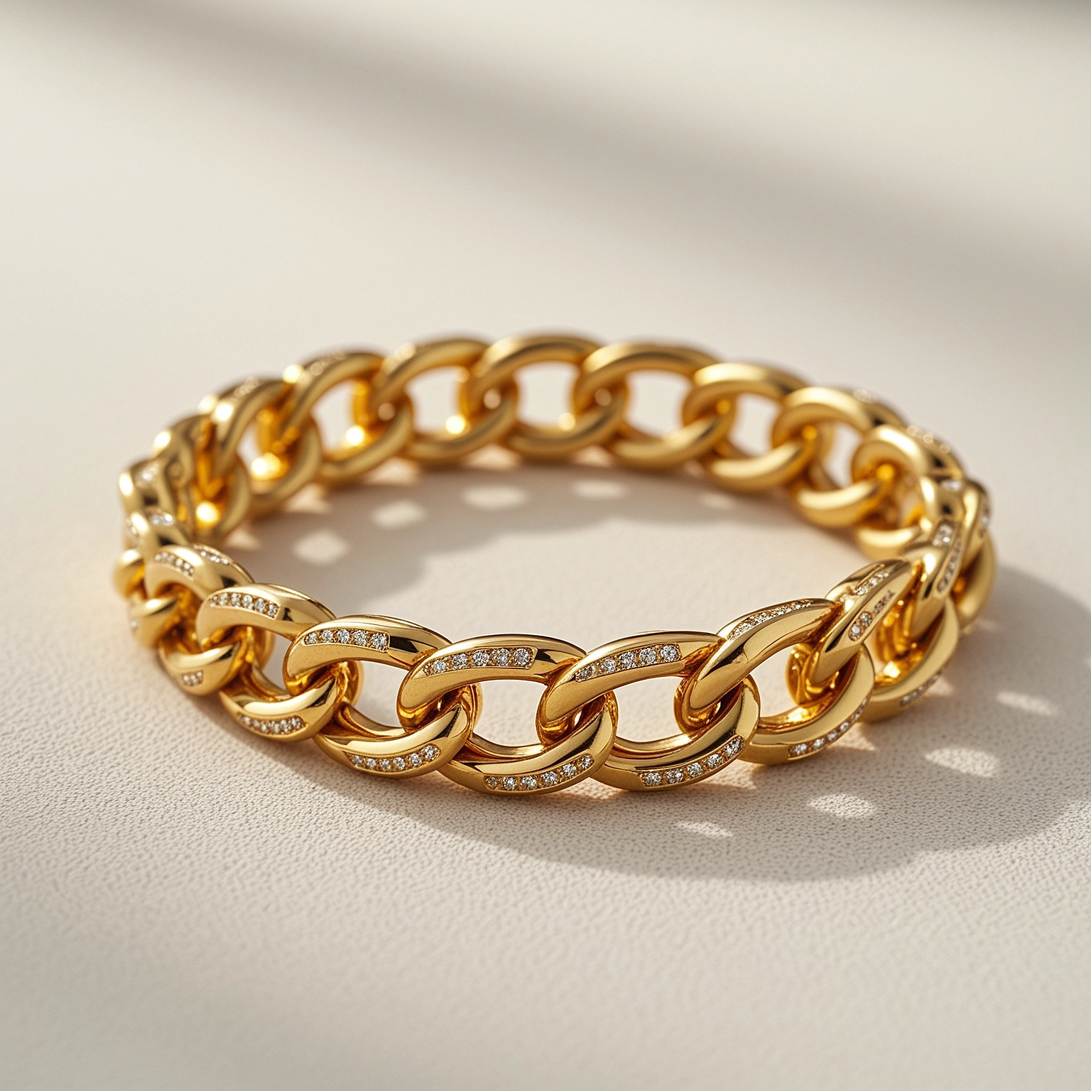 Hadley Curb Bracelet — flat view