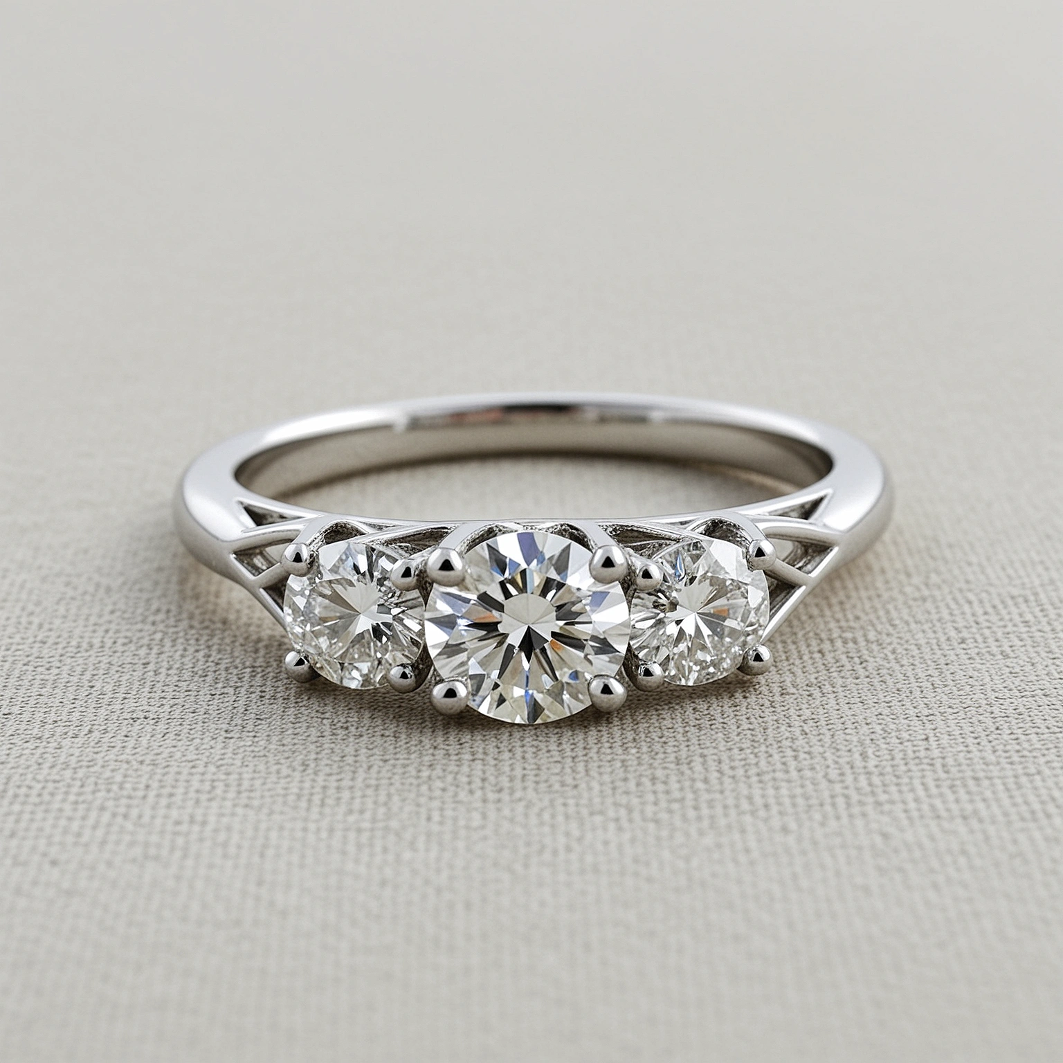 Saor Three-Stone Trellis — front view